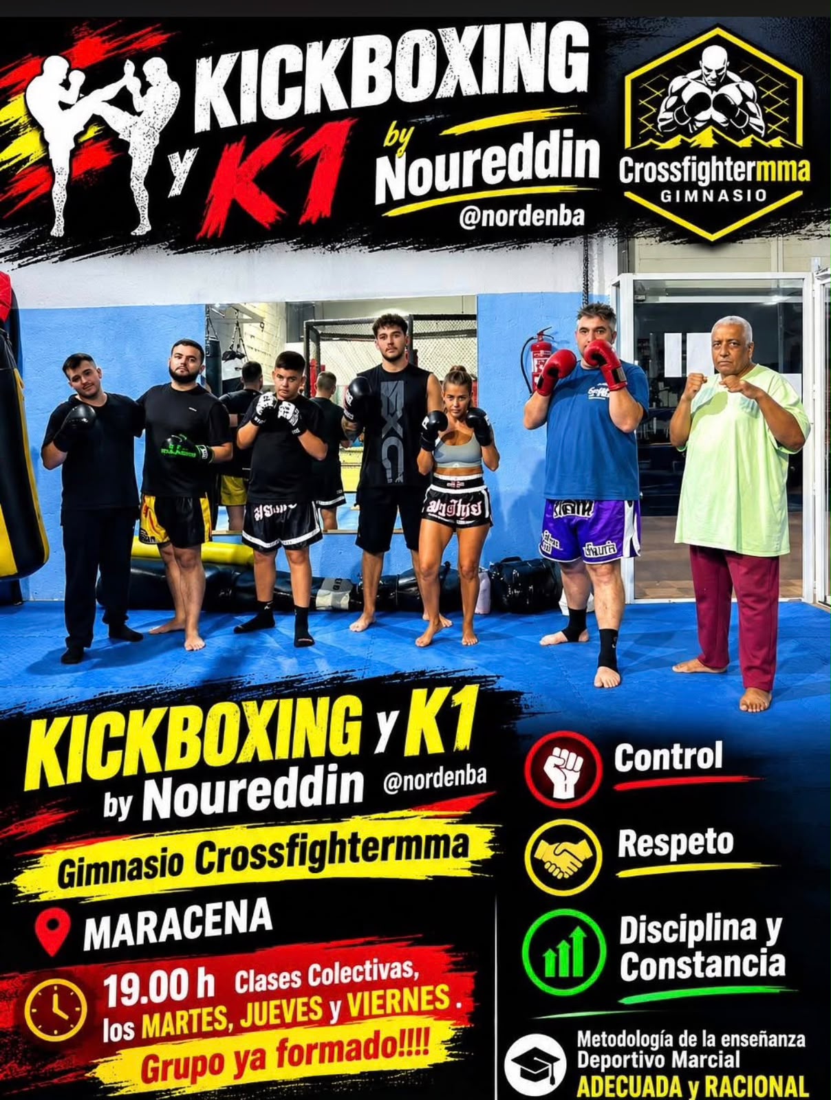 Kickboxing / K1 en Crossfighter MMA Academy